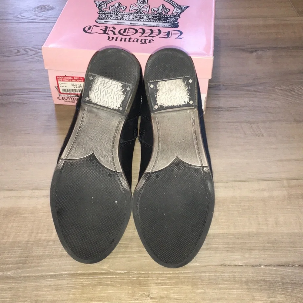 Crown Vintage Cassinova Ankle Boot with Heel Size 6.5